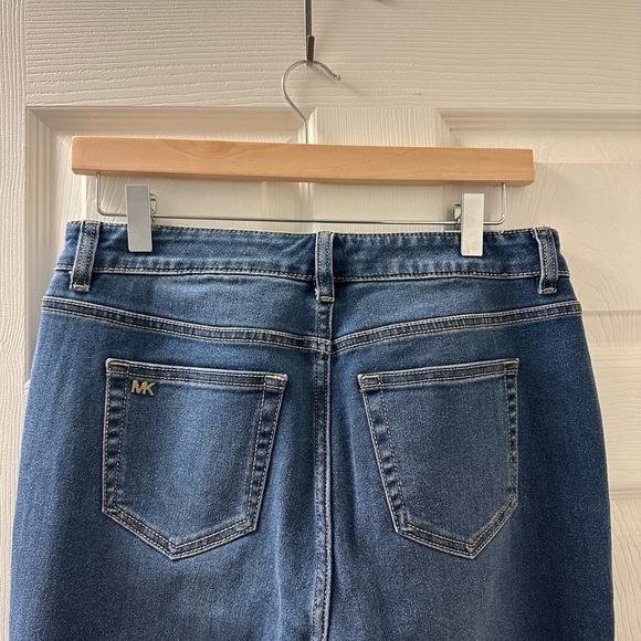 Michael Kors Selma Crop Ankle Slim Denim Jeans - Picture 6 of 8